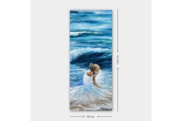 Canvasbilde DKY People Flerfarget - 50x120 cm - Interiør - Maleri & posters - Lerretsbilder