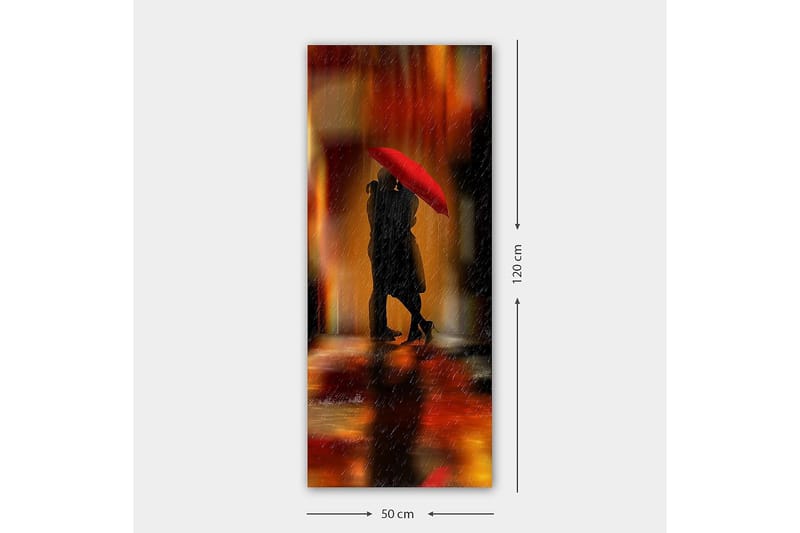 Canvasbilde DKY People Flerfarget - 50x120 cm - Interiør - Maleri & posters - Lerretsbilder