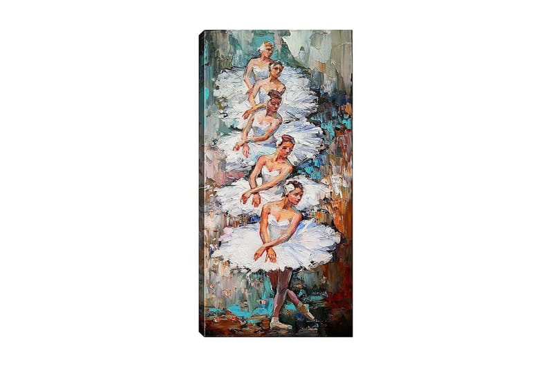 Canvasbilde DKY People Flerfarget - 50x120 cm - Interiør - Maleri & posters - Lerretsbilder