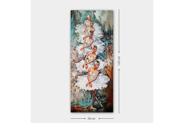 Canvasbilde DKY People Flerfarget - 50x120 cm - Interiør - Maleri & posters - Lerretsbilder