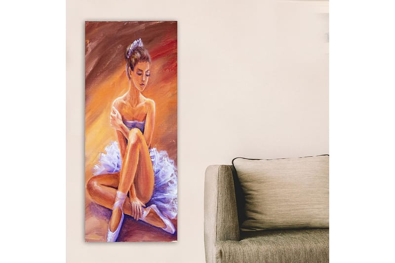 Canvasbilde DKY People Flerfarget - 50x120 cm - Interiør - Maleri & posters - Lerretsbilder