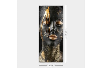 Canvasbilde DKY People Flerfarget - 50x120 cm - Interiør - Maleri & posters - Lerretsbilder