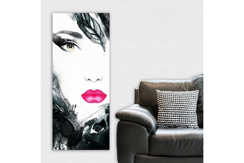 Canvasbilde DKY People Flerfarget - 50x120 cm - Interiør - Maleri & posters - Lerretsbilder
