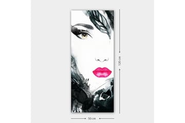 Canvasbilde DKY People Flerfarget - 50x120 cm - Interiør - Maleri & posters - Lerretsbilder