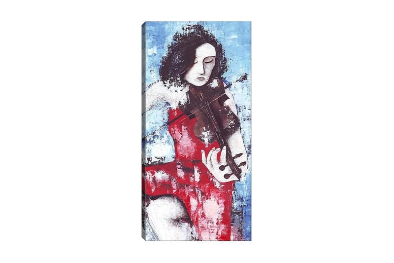 Canvasbilde DKY People Flerfarget - 50x120 cm - Interiør - Maleri & posters - Lerretsbilder