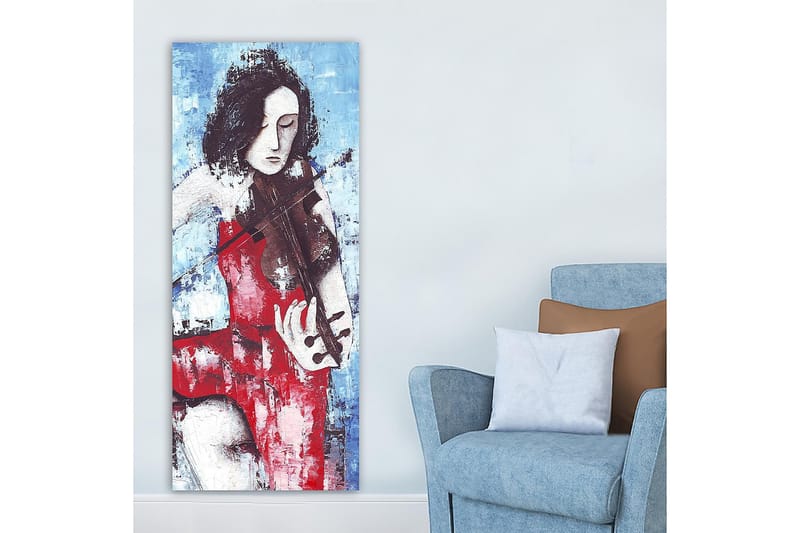 Canvasbilde DKY People Flerfarget - 50x120 cm - Interiør - Maleri & posters - Lerretsbilder