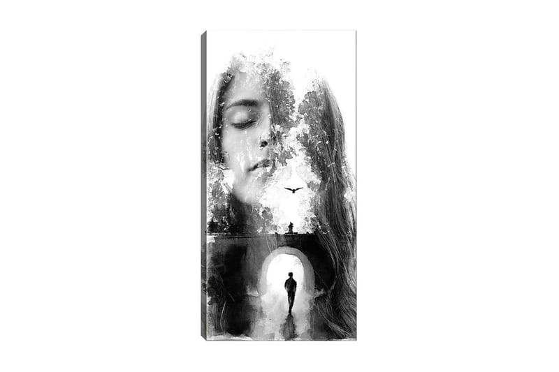 Canvasbilde DKY People Flerfarget - 50x120 cm - Interiør - Maleri & posters - Lerretsbilder