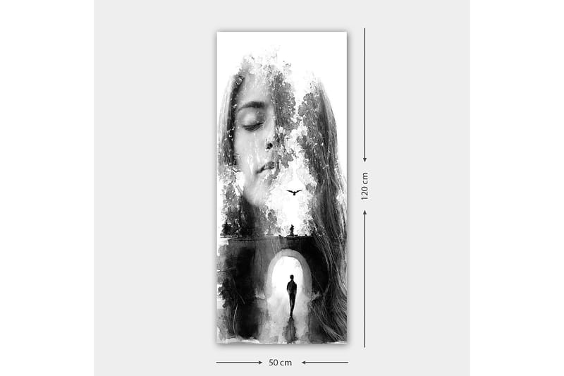 Canvasbilde DKY People Flerfarget - 50x120 cm - Interiør - Maleri & posters - Lerretsbilder