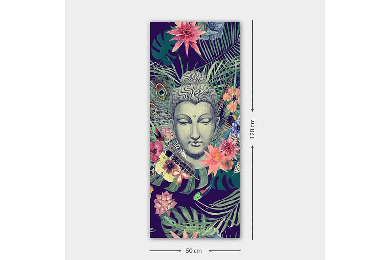 Canvasbilde DKY People Flerfarget - 50x120 cm - Interiør - Maleri & posters - Lerretsbilder