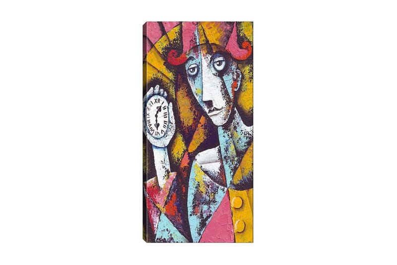 Canvasbilde DKY People Flerfarget - 50x120 cm - Interiør - Maleri & posters - Lerretsbilder