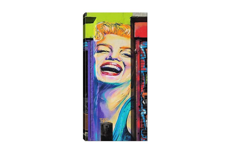 Canvasbilde DKY People Flerfarget - 50x120 cm - Interiør - Maleri & posters - Lerretsbilder