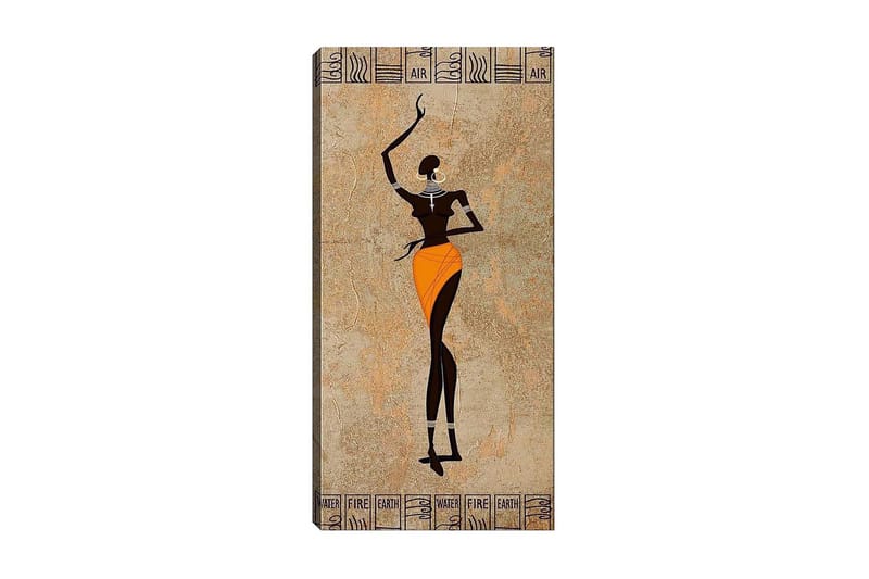 Canvasbilde DKY People Flerfarget - 50x120 cm - Interiør - Maleri & posters - Lerretsbilder