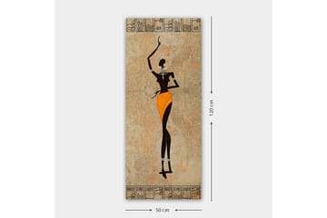 Canvasbilde DKY People Flerfarget - 50x120 cm - Interiør - Maleri & posters - Lerretsbilder
