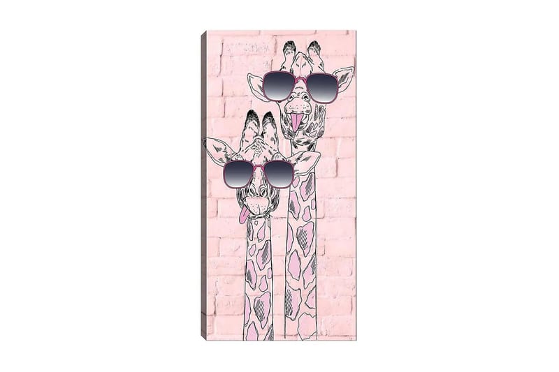 Canvasbilde DKY People Flerfarget - 50x120 cm - Interiør - Maleri & posters - Lerretsbilder