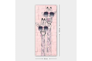 Canvasbilde DKY People Flerfarget - 50x120 cm - Interiør - Maleri & posters - Lerretsbilder