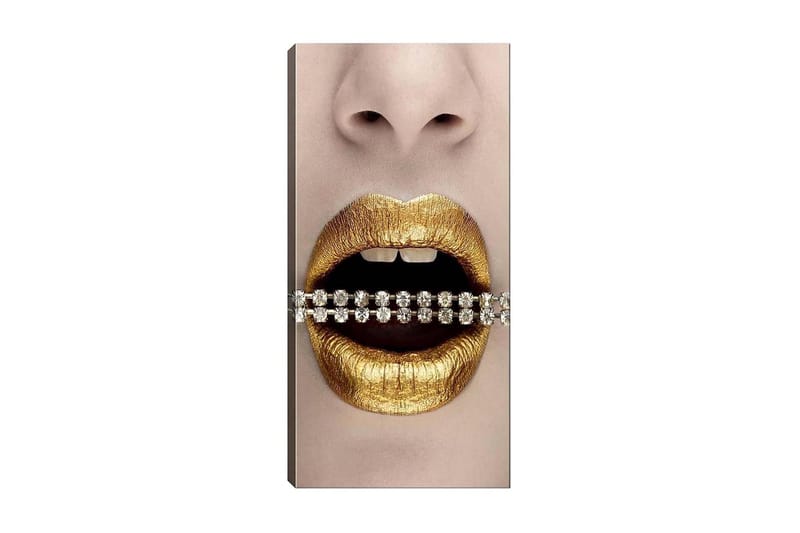 Canvasbilde DKY People Flerfarget - 50x120 cm - Interiør - Maleri & posters - Lerretsbilder