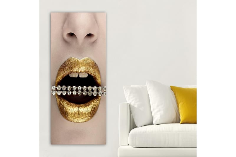 Canvasbilde DKY People Flerfarget - 50x120 cm - Interiør - Maleri & posters - Lerretsbilder
