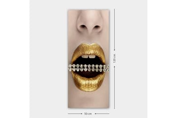Canvasbilde DKY People Flerfarget - 50x120 cm - Interiør - Maleri & posters - Lerretsbilder