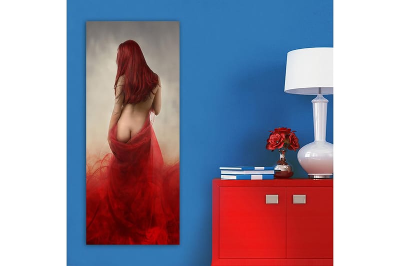 Canvasbilde DKY People Flerfarget - 50x120 cm - Interiør - Maleri & posters - Lerretsbilder