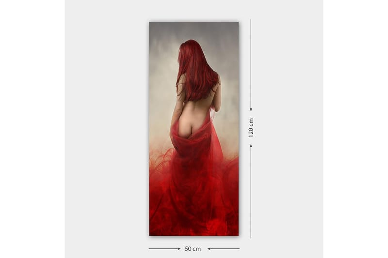 Canvasbilde DKY People Flerfarget - 50x120 cm - Interiør - Maleri & posters - Lerretsbilder