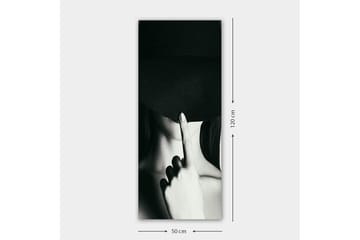 Canvasbilde DKY People Flerfarget - 50x120 cm - Interiør - Maleri & posters - Lerretsbilder