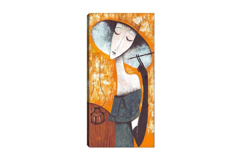Canvasbilde DKY People Flerfarget - 50x120 cm - Interiør - Maleri & posters - Lerretsbilder