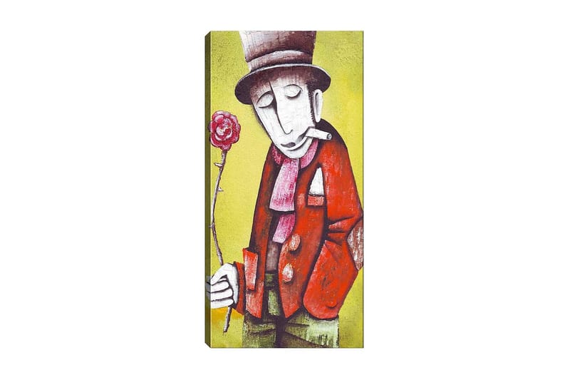 Canvasbilde DKY People Flerfarget - 50x120 cm - Interiør - Maleri & posters - Lerretsbilder