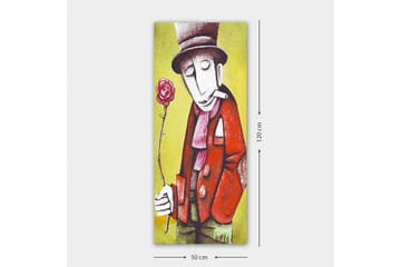 Canvasbilde DKY People Flerfarget - 50x120 cm - Interiør - Maleri & posters - Lerretsbilder