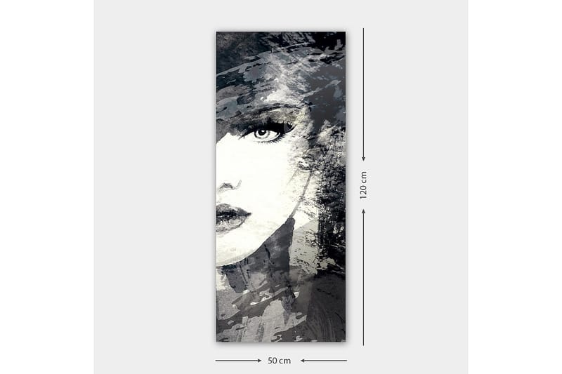 Canvasbilde DKY People Flerfarget - 50x120 cm - Interiør - Maleri & posters - Lerretsbilder