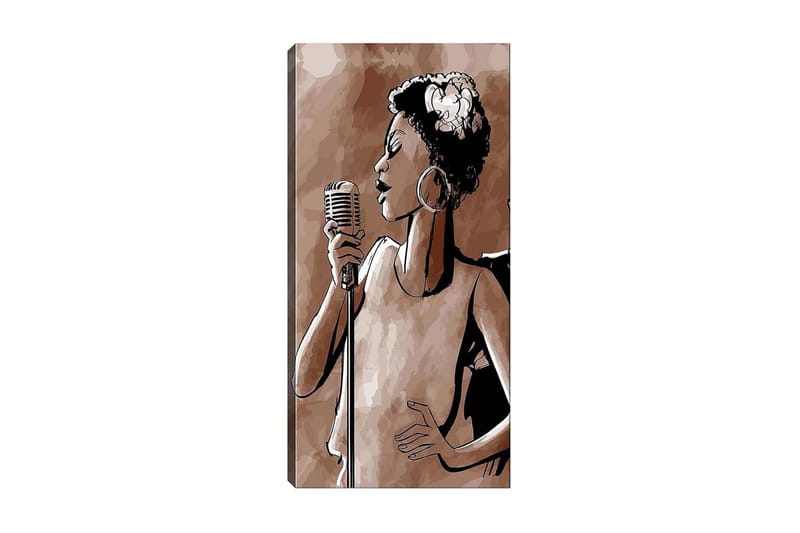 Canvasbilde DKY People Flerfarget - 50x120 cm - Interiør - Maleri & posters - Lerretsbilder