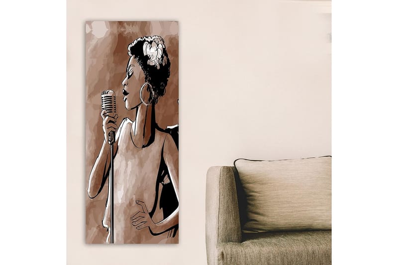 Canvasbilde DKY People Flerfarget - 50x120 cm - Interiør - Maleri & posters - Lerretsbilder