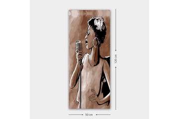 Canvasbilde DKY People Flerfarget - 50x120 cm - Interiør - Maleri & posters - Lerretsbilder