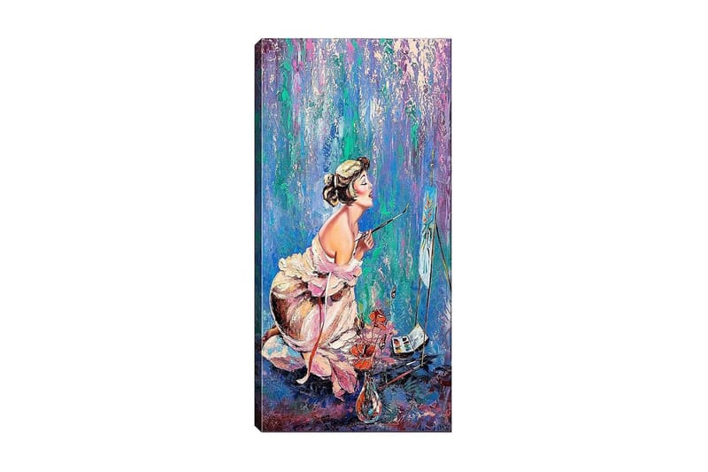 Canvasbilde DKY People Flerfarget - 50x120 cm - Interiør - Maleri & posters - Lerretsbilder