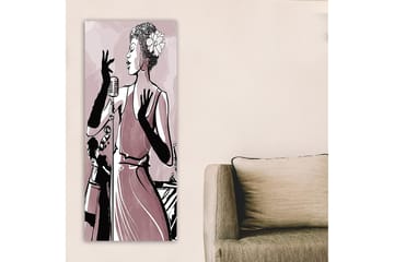 Canvasbilde DKY People Flerfarget - 50x120 cm - Interiør - Maleri & posters - Lerretsbilder