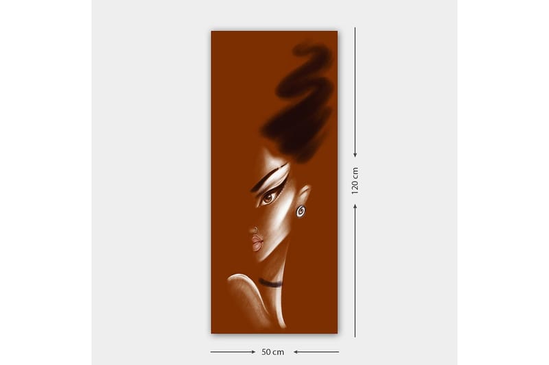 Canvasbilde DKY People Flerfarget - 50x120 cm - Interiør - Maleri & posters - Lerretsbilder