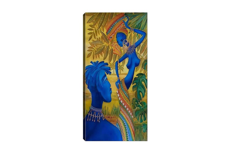 Canvasbilde DKY People Flerfarget - 50x120 cm - Interiør - Maleri & posters - Lerretsbilder
