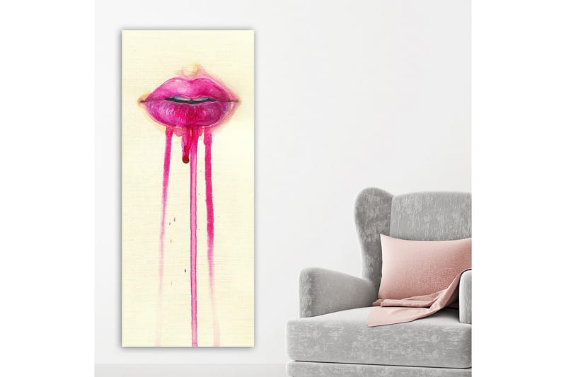 Canvasbilde DKY People Flerfarget - 50x120 cm - Interiør - Maleri & posters - Lerretsbilder