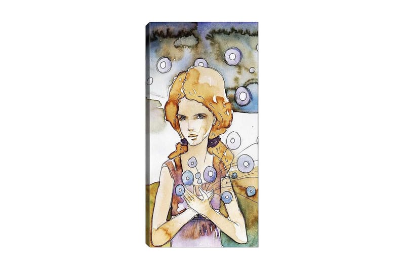 Canvasbilde DKY People Flerfarget - 50x120 cm - Interiør - Maleri & posters - Lerretsbilder