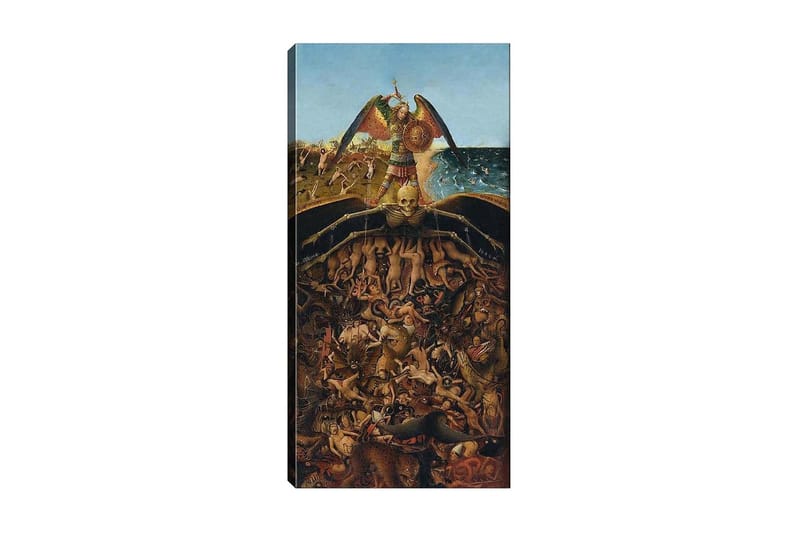 Canvasbilde DKY People Flerfarget - 50x120 cm - Interiør - Maleri & posters - Lerretsbilder