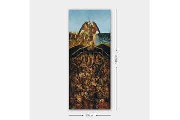 Canvasbilde DKY People Flerfarget - 50x120 cm - Interiør - Maleri & posters - Lerretsbilder