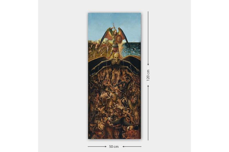 Canvasbilde DKY People Flerfarget - 50x120 cm - Interiør - Maleri & posters - Lerretsbilder