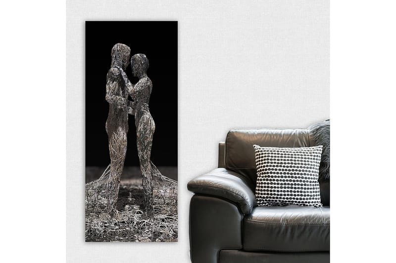 Canvasbilde DKY People Flerfarget - 50x120 cm - Interiør - Maleri & posters - Lerretsbilder