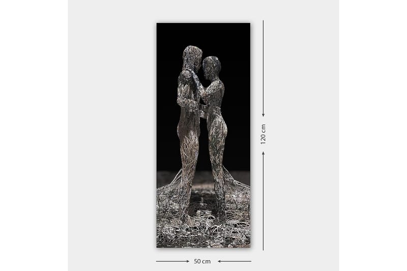 Canvasbilde DKY People Flerfarget - 50x120 cm - Interiør - Maleri & posters - Lerretsbilder