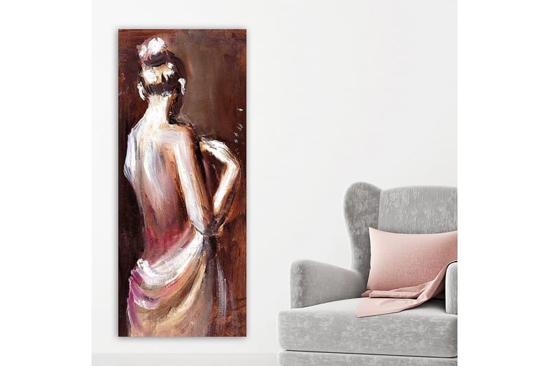 Canvasbilde DKY People Flerfarget - 50x120 cm - Interiør - Maleri & posters - Lerretsbilder