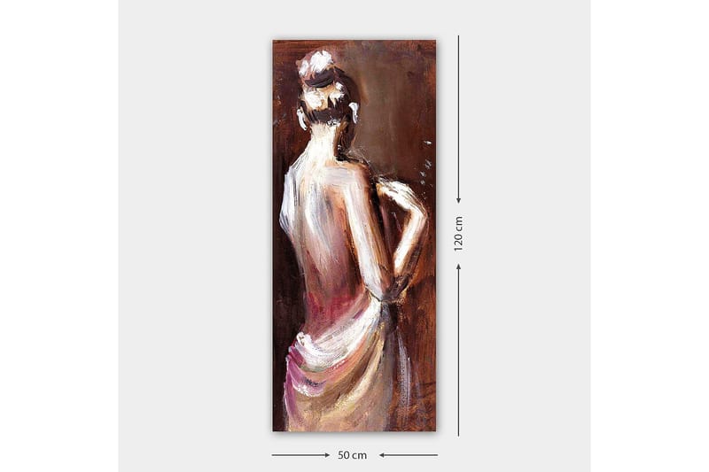 Canvasbilde DKY People Flerfarget - 50x120 cm - Interiør - Maleri & posters - Lerretsbilder