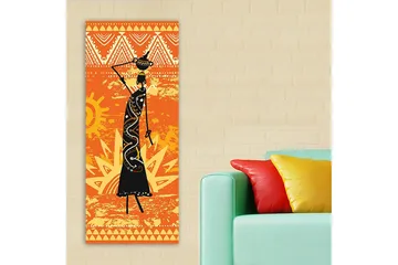 Canvasbilde DKY People Flerfarget - 50x120 cm - Interiør - Maleri & posters - Lerretsbilder