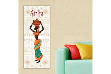 Canvasbilde DKY People Flerfarget - 50x120 cm - Interiør - Maleri & posters - Lerretsbilder