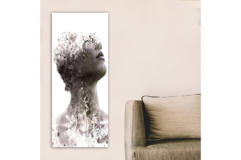 Canvasbilde DKY People Flerfarget - 50x120 cm - Interiør - Maleri & posters - Lerretsbilder