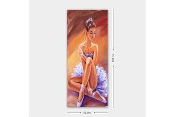 Canvasbilde DKY People Flerfarget - 50x120 cm - Interiør - Maleri & posters - Lerretsbilder