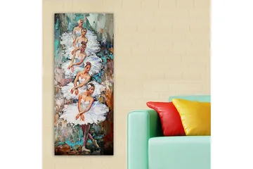 Canvasbilde DKY People Flerfarget - 50x120 cm - Interiør - Maleri & posters - Lerretsbilder